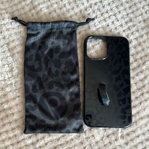 Loopy Black Leopard iPhone 12/13 Pro Max Case